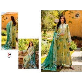 ELAF CHIKANKARI PREMIUM LAWN 25 DEEPSY SUITS (Chiffon Dupatta)