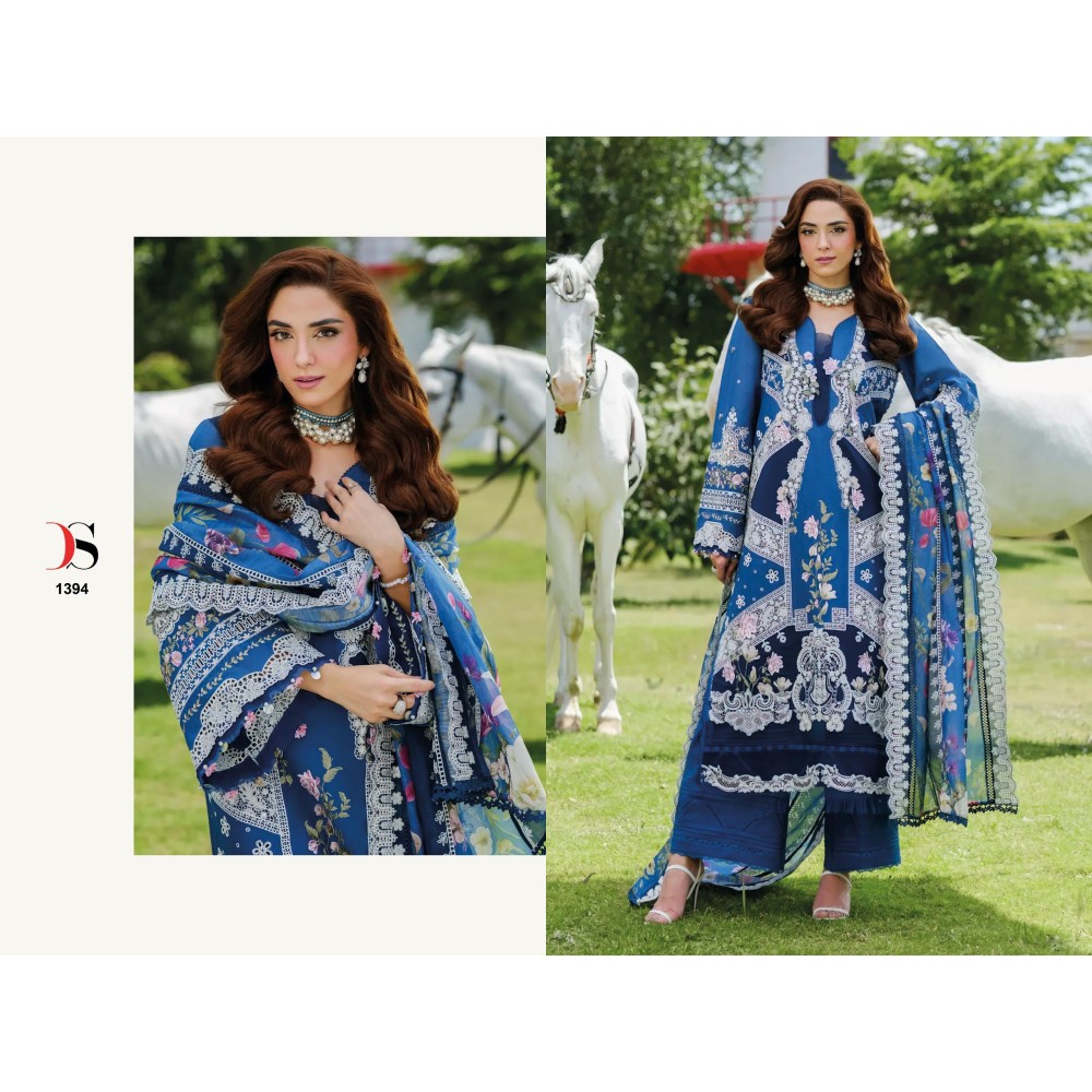 ELAF LAWN 25-3 DEEPSY SUITS