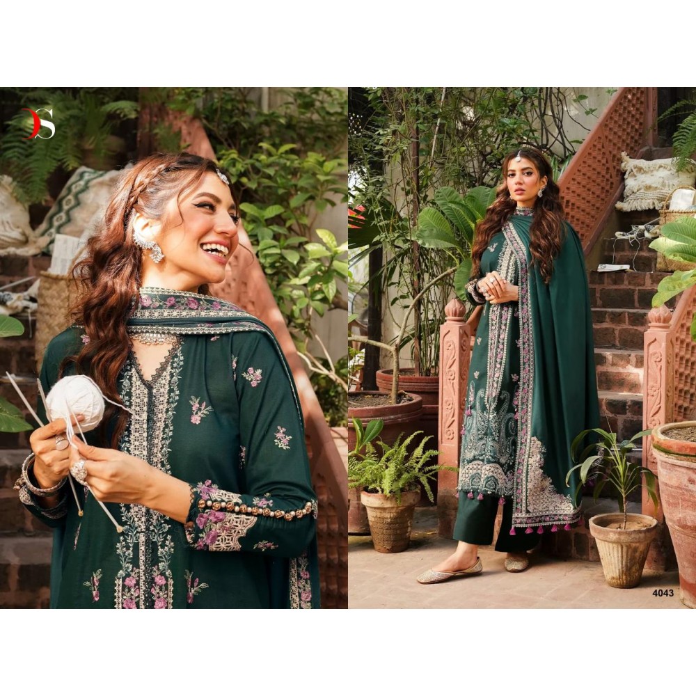 ELAF LUXURY 2 DEEPSY SUITS (Cotton Dupatta)