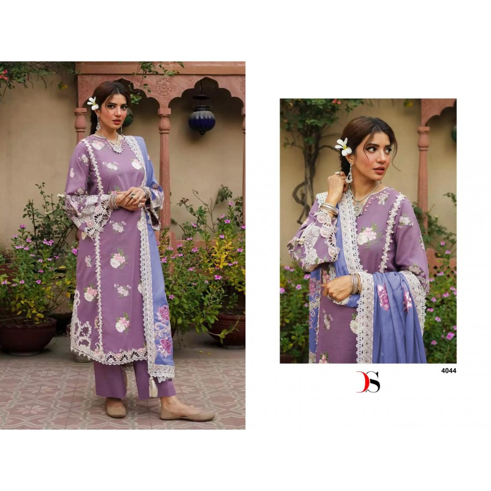 ELAF LUXURY 2 DEEPSY SUITS (Cotton Dupatta)