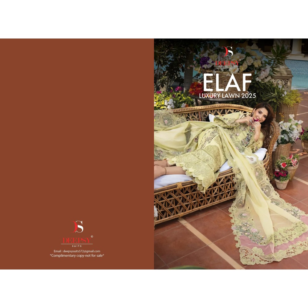 ELAF LUXURY LAWN 25 BY DEEPSY SUITS
