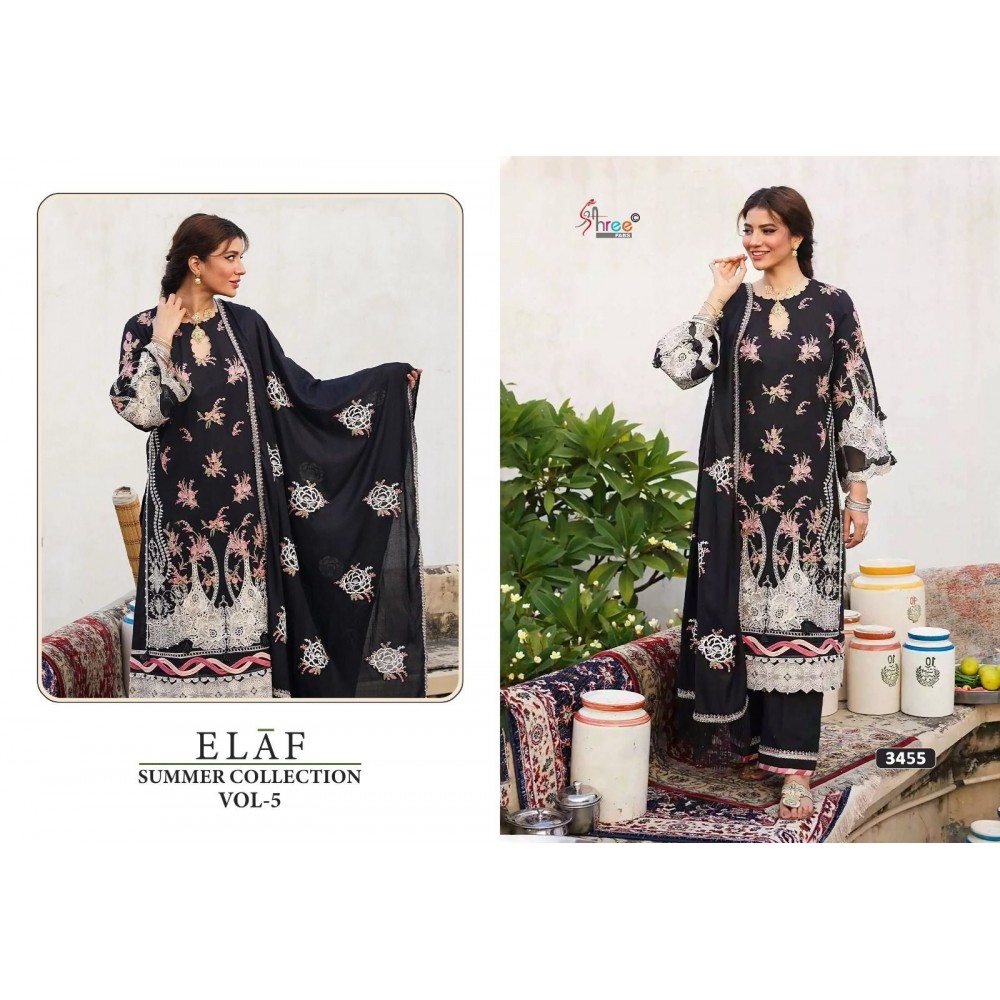 ELAF SUMMER COLLECTION VOL 5 SHREE (Chiffon Dupatta)