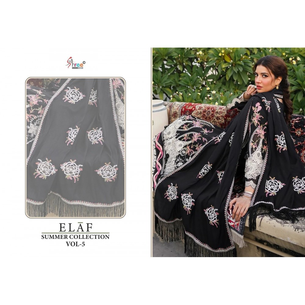 ELAF SUMMER COLLECTION VOL 5 SHREE (Chiffon Dupatta)