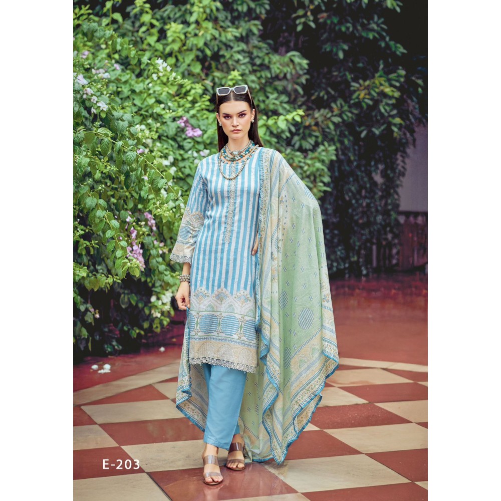 ELAF VOL 2 COSMOS  (Cotton Dupatta)