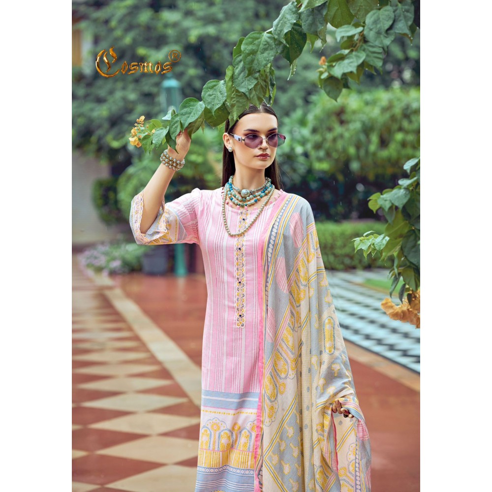 ELAF VOL 2 COSMOS  (Cotton Dupatta)