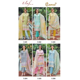 ELAF VOL 2 COSMOS  (Cotton Dupatta)