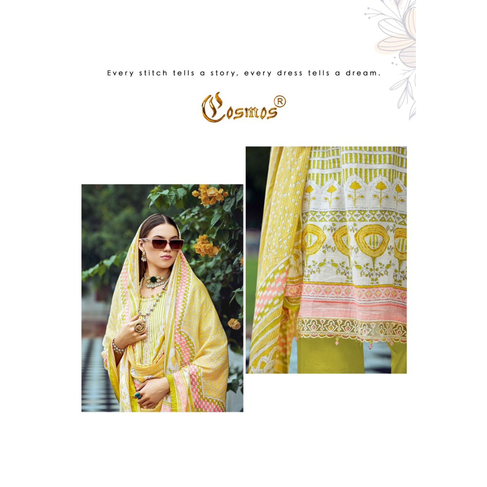 ELAF VOL 2 COSMOS  (Cotton Dupatta)