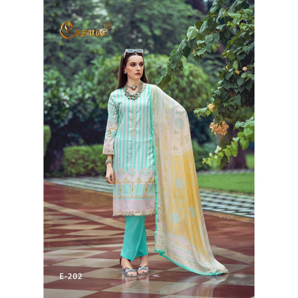 ELAF VOL 2 COSMOS  (Cotton Dupatta)