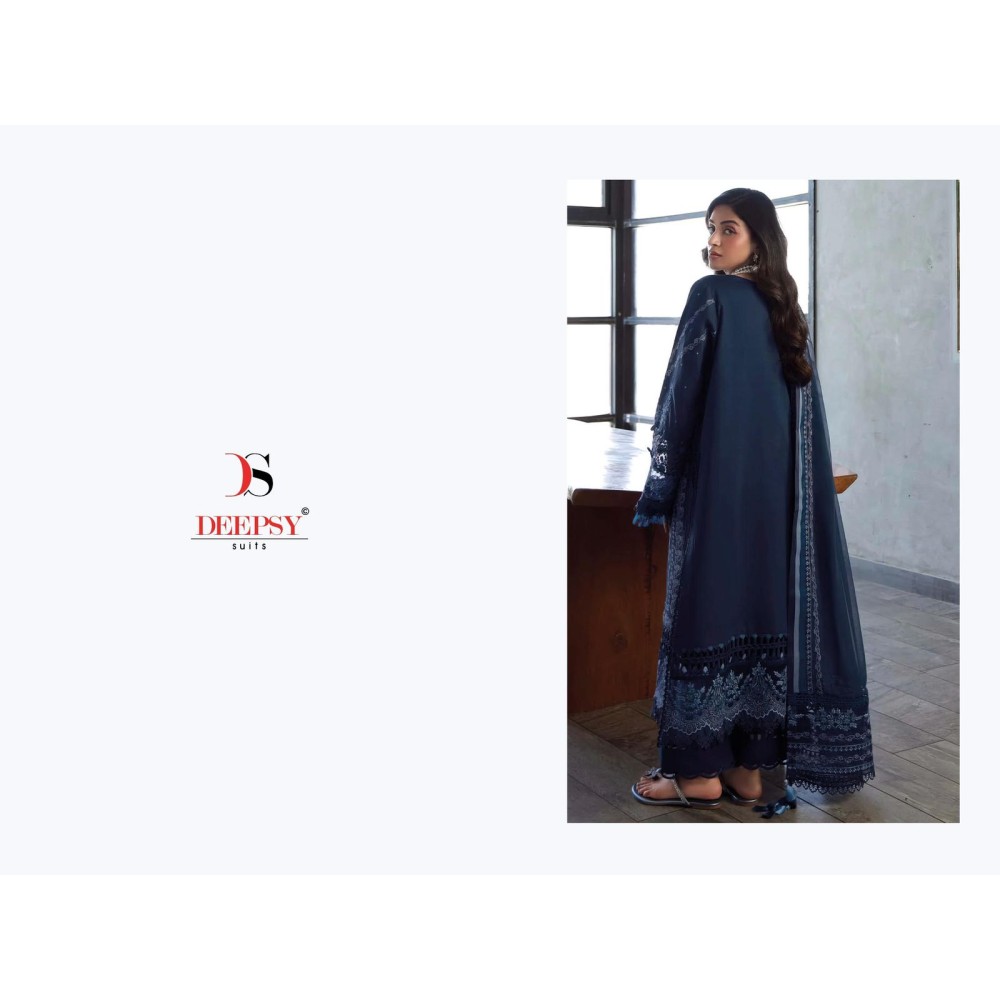 ELAN LAWN 25-4 DEEPSY (Cotton Dupatta)