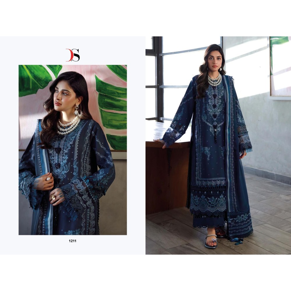 ELAN LAWN 25-4 DEEPSY (Cotton Dupatta)
