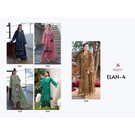 ELAN LAWN 25-4 DEEPSY (Cotton Dupatta)