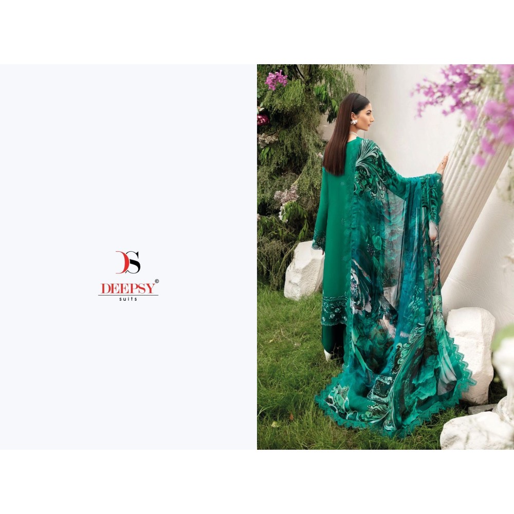 ELAN LAWN 25-4 DEEPSY (Cotton Dupatta)
