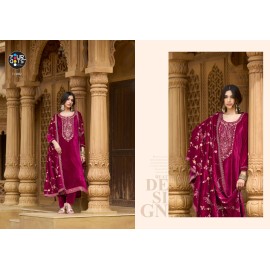 ELEANOR VELVET FOURDOTS (winter Collection)