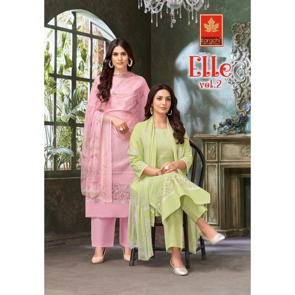 ELLE 2 KARACHI (Pure Dupatta)