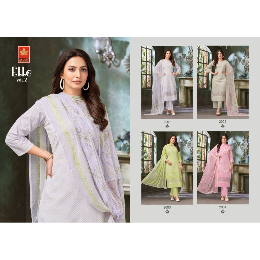 ELLE 2 KARACHI (Pure Dupatta)
