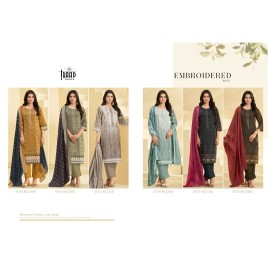 EMBROIDERED VOL 2 IBAAD PRINTS (Cotton Dupatta)