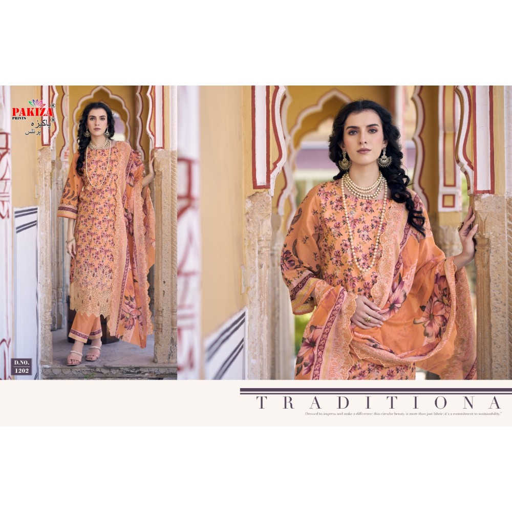 FARAZ NX VOL 12 PAKIZA (cotton Dupatta)