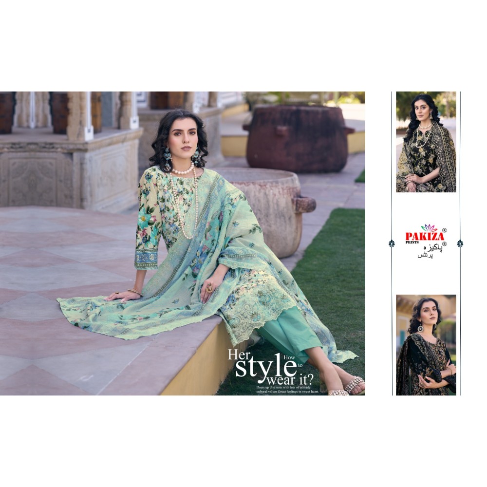 FARAZ NX VOL 12 PAKIZA (cotton Dupatta)