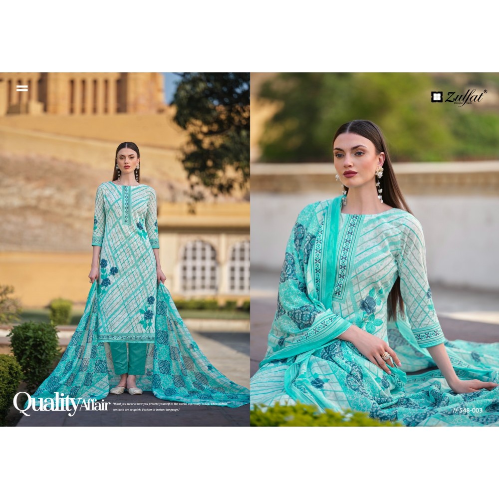 FARHANA VOL 6 ZULFAT (Cotton Dupatta)