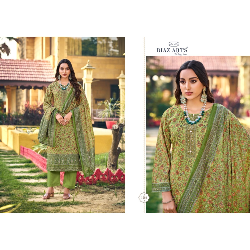 FEMINAA RIAZ ARTS  (Cotton Dupatta)