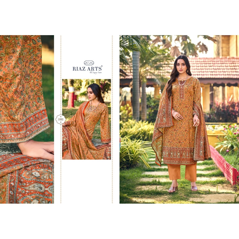 FEMINAA RIAZ ARTS  (Cotton Dupatta)