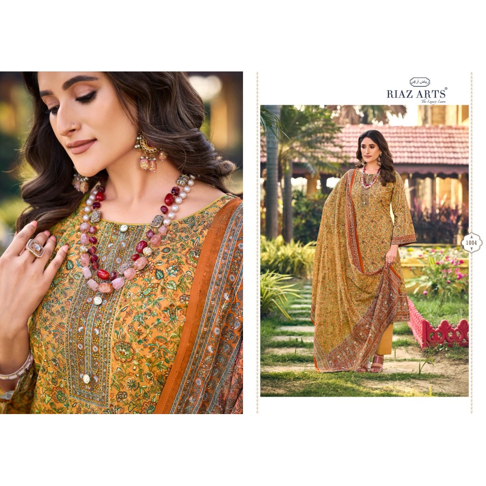 FEMINAA RIAZ ARTS  (Cotton Dupatta)