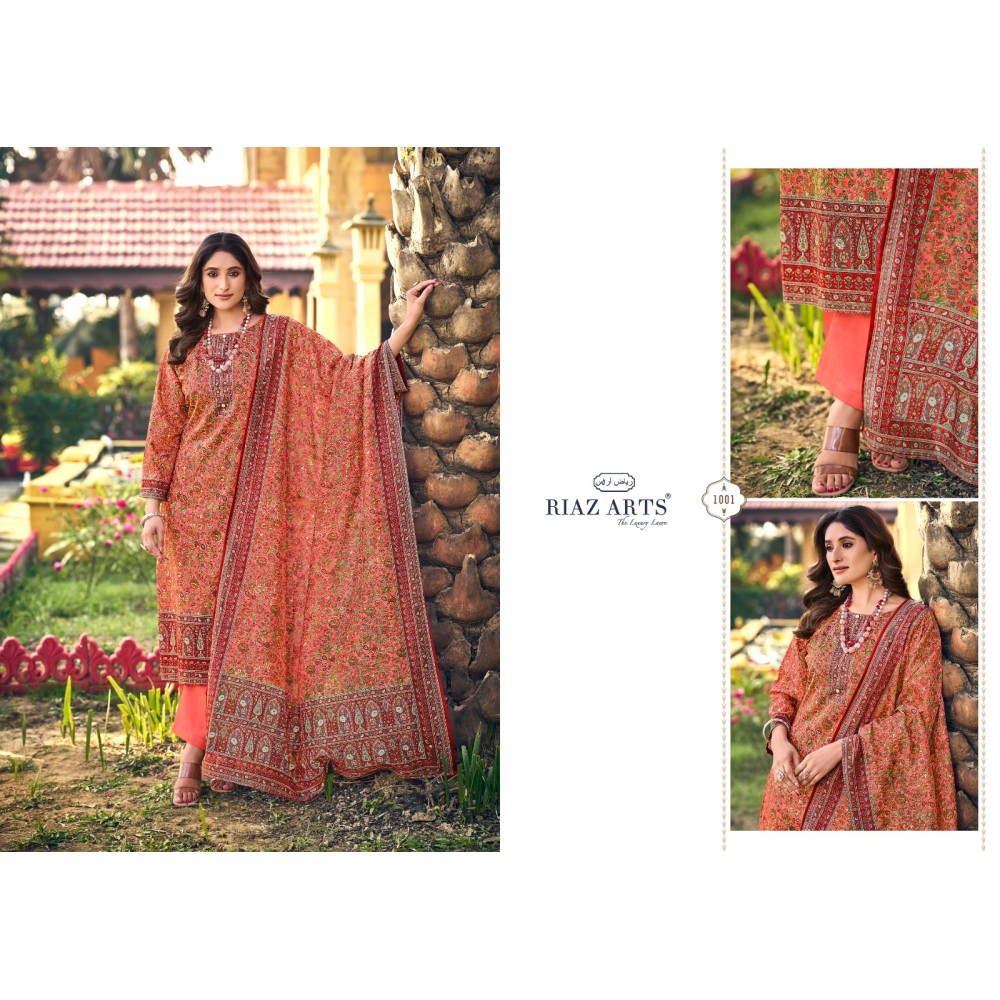 FEMINAA RIAZ ARTS  (Cotton Dupatta)