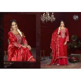 FESTIVAL MAKHMAL VELVET FOURDOTS (winter Collection)