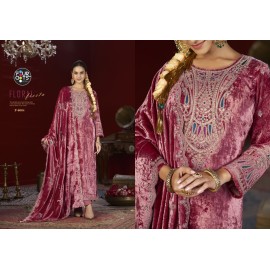 FESTIVAL MAKHMAL VELVET FOURDOTS (winter Collection)