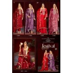 FESTIVAL MAKHMAL VELVET FOURDOTS (winter Collection)