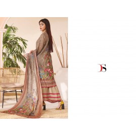 FIRDOUS LAWN 24 BY DEEPSY SUITS (Chiffon Dupatta)