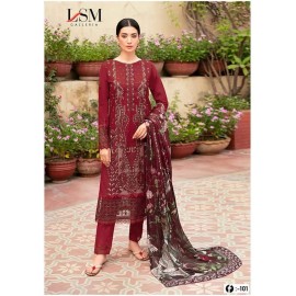 FIRDOUS QUEEN EXCLUSIVE HEAVY LAWN VOL 10 (Cotton Dupatta)