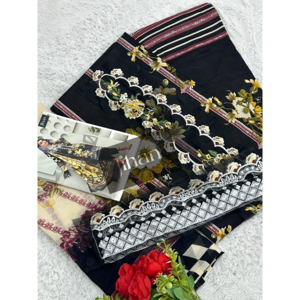 FIRDOUS QUEENS COURT 3201, 3264, 3265 JIHAN (Cotton Dupatta)