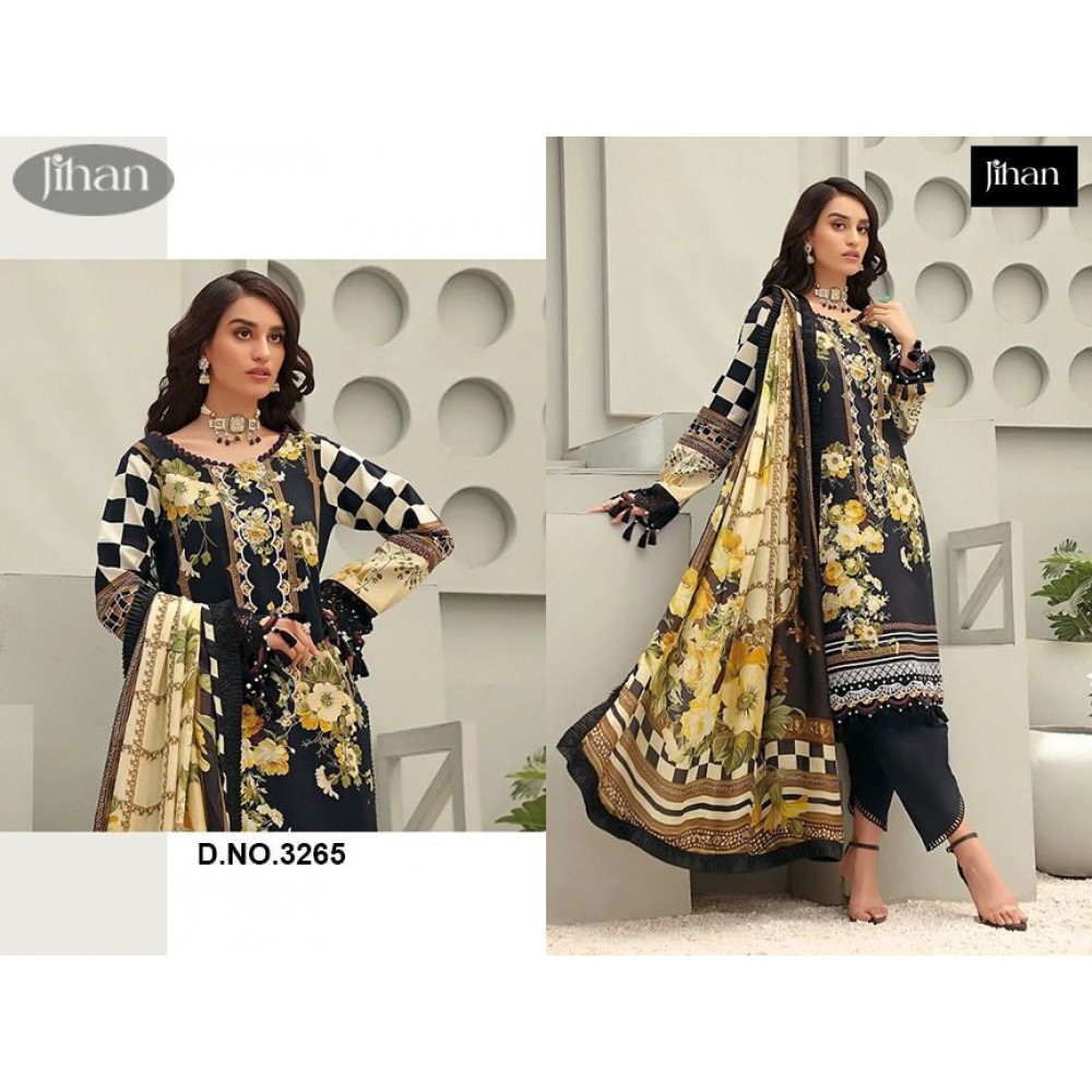 FIRDOUS QUEENS COURT 3201, 3264, 3265 JIHAN (Cotton Dupatta)