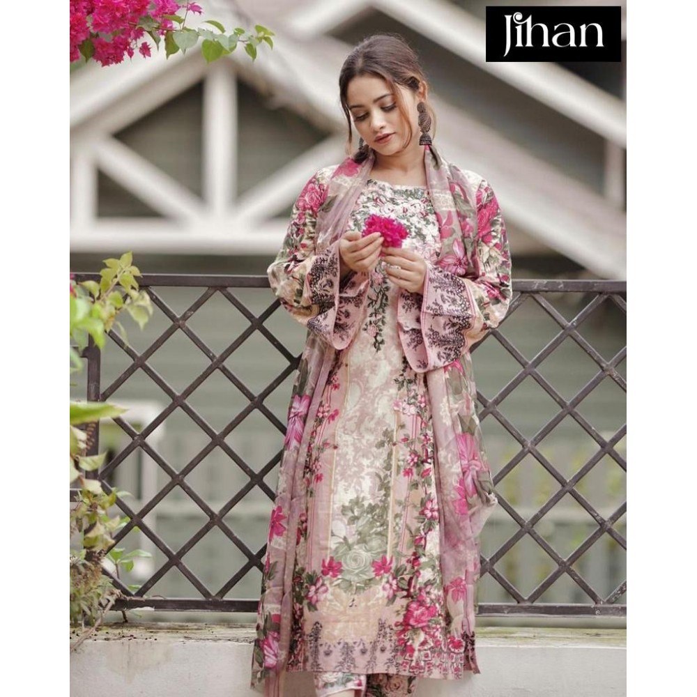 FIRDOUS QUEENS COURT 3201, 3264-66 JIHAN (Cotton Dupatta)