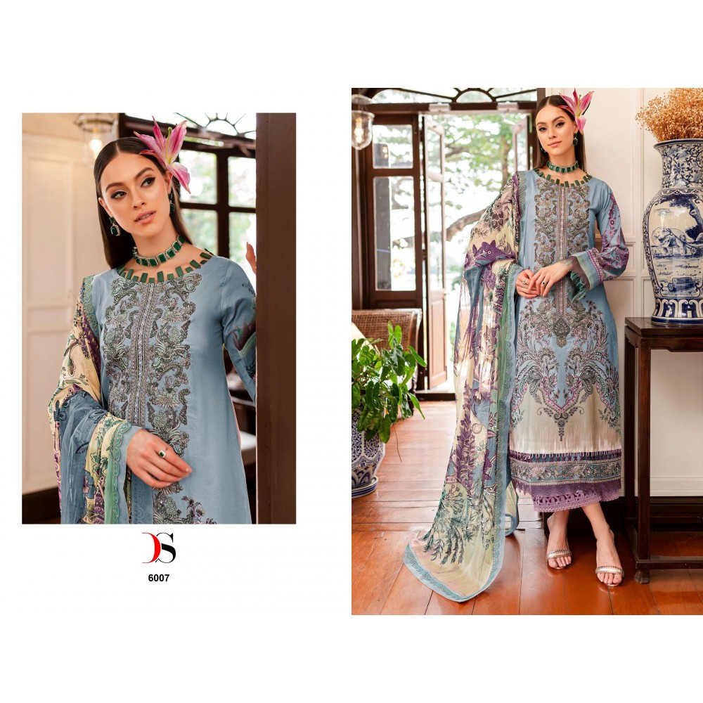 FIRDOUS QUEENS COURT 6 BY DEEPSY (Chiffon Dupatta)