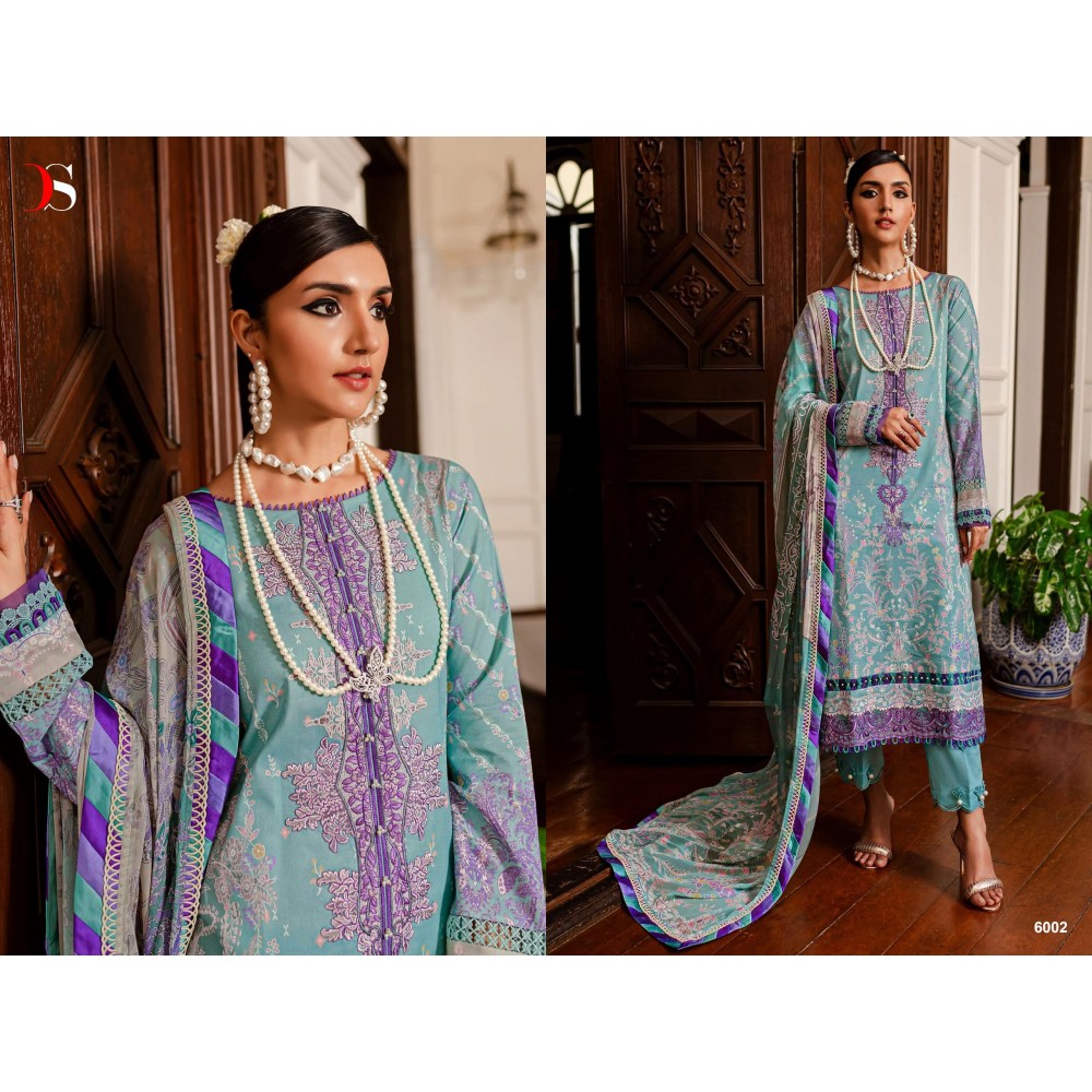 FIRDOUS QUEENS COURT 6 BY DEEPSY (Chiffon Dupatta)