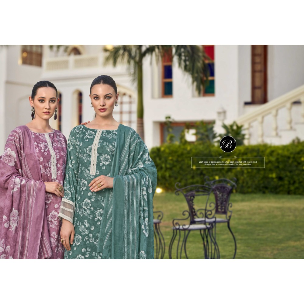 FLAMINGO 2 BELLIZA (Cotton Dupatta)