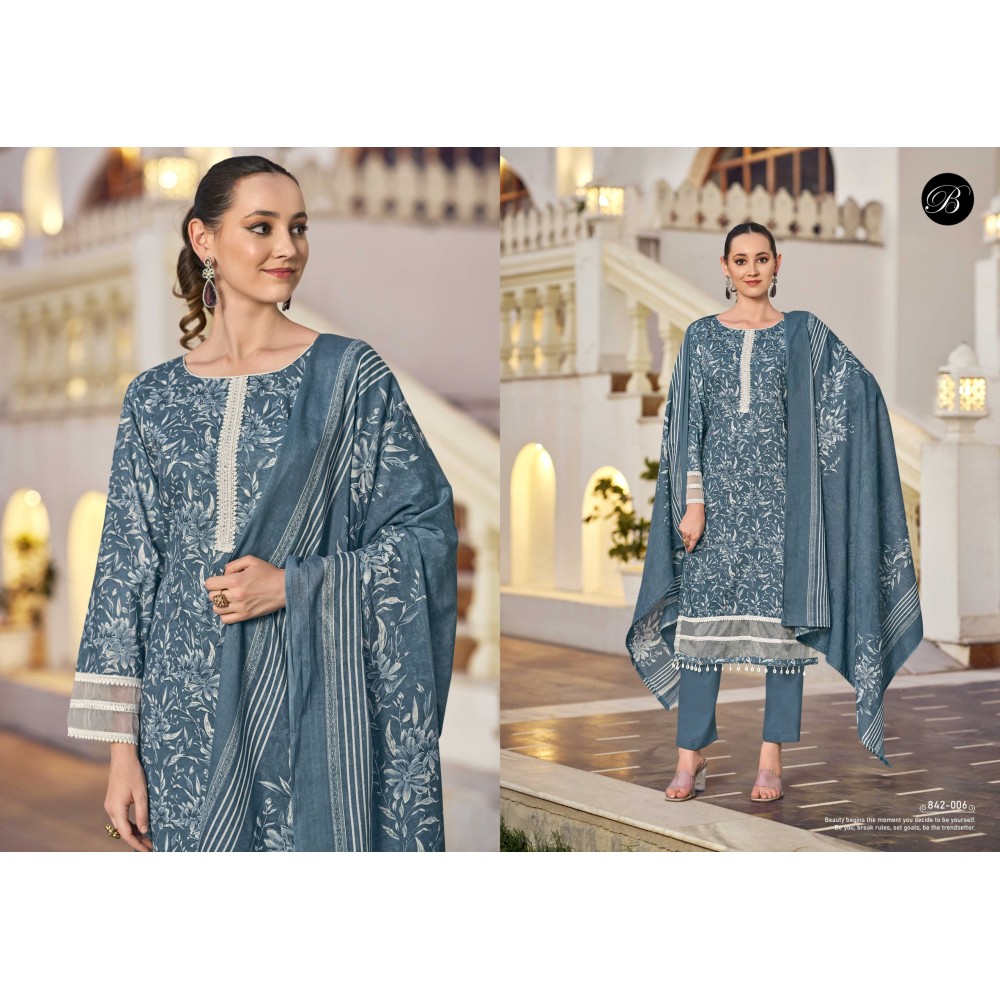 FLAMINGO 2 BELLIZA (Cotton Dupatta)