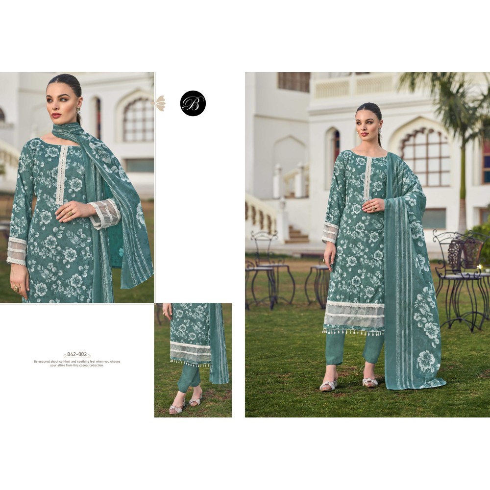 FLAMINGO 2 BELLIZA (Cotton Dupatta)