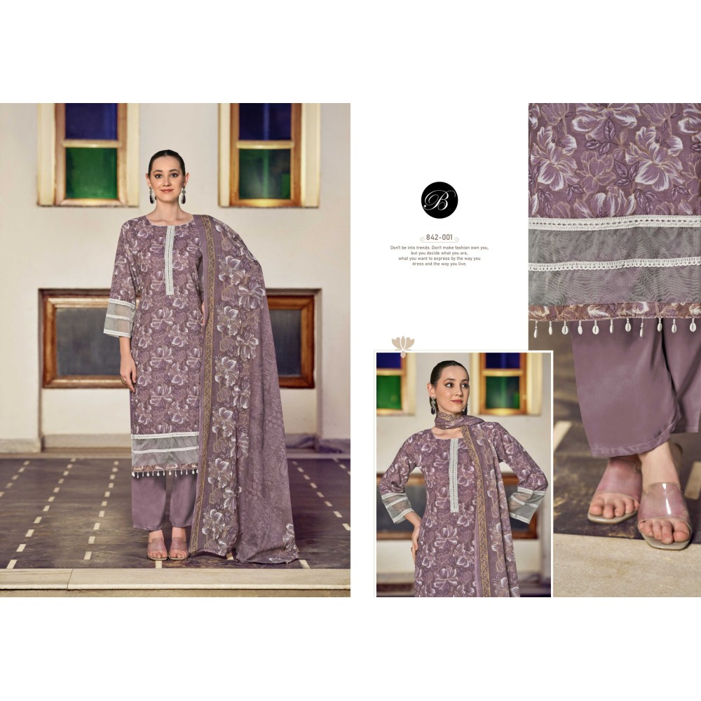 FLAMINGO 2 BELLIZA (Cotton Dupatta)