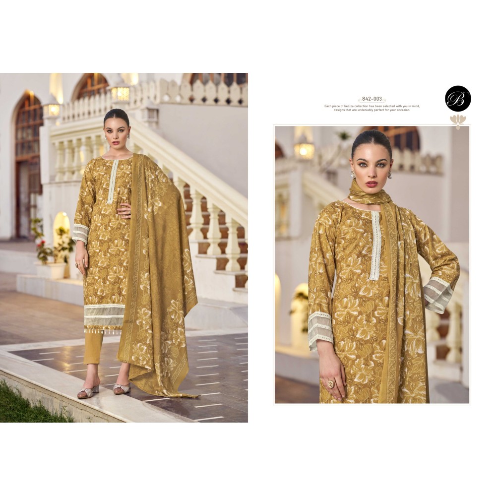 FLAMINGO 2 BELLIZA (Cotton Dupatta)