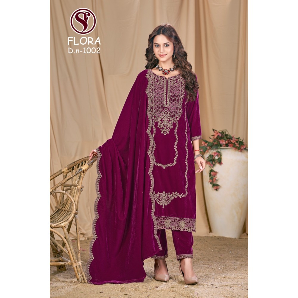 FLORA VELVET SWEETY  (Winter Collection)