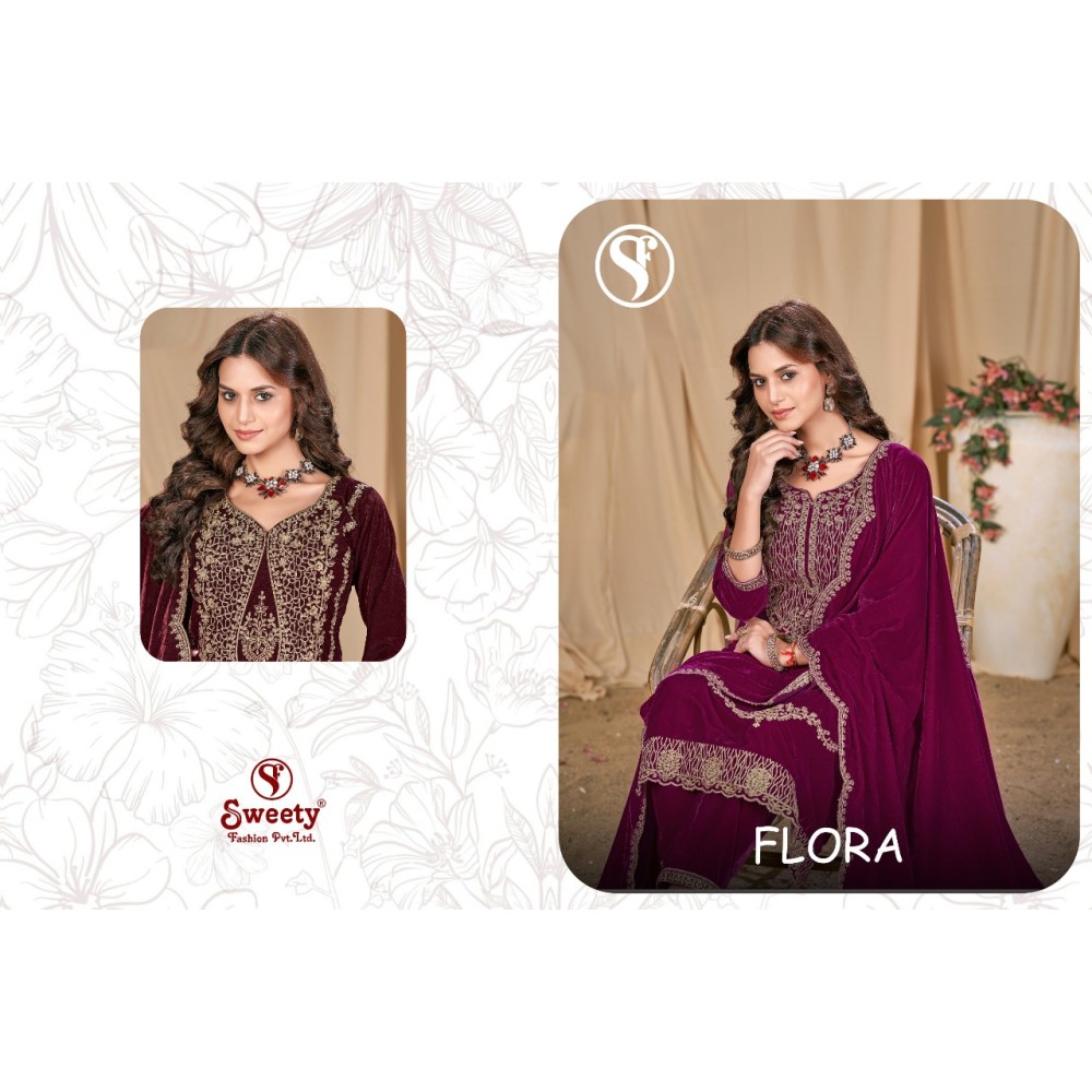 FLORA VELVET SWEETY  (Winter Collection)
