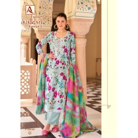 FULKARI 2 ALOK SUITS (Cotton Dupatta)