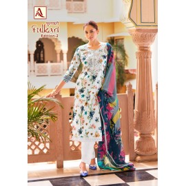 FULKARI 2 ALOK SUITS (Cotton Dupatta)