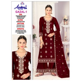 GAZAL 1 VELVET AMBICA TEX  (Winter Collection)