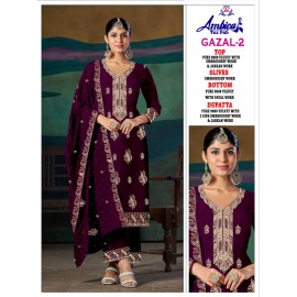 GAZAL 2 VELVET AMBICA TEX  (Winter Collection)