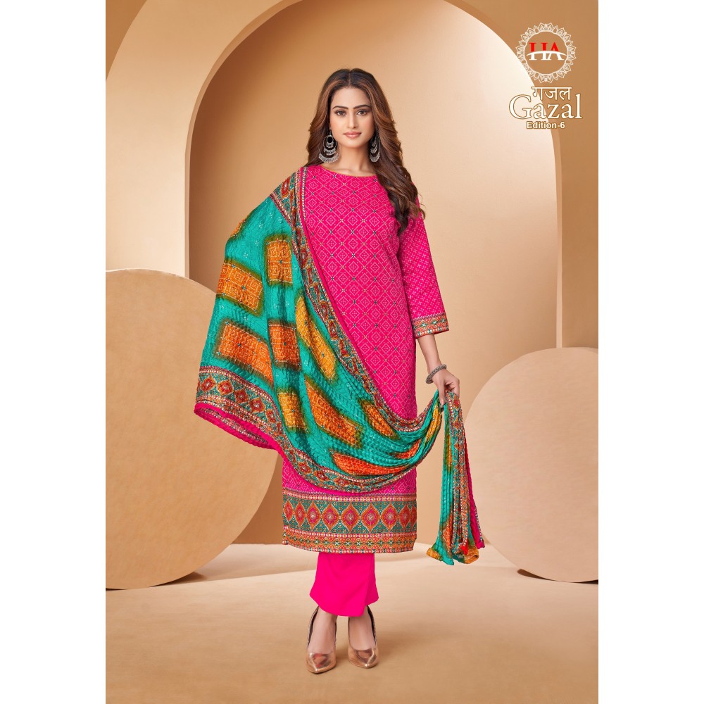 GAZAL 6 ALOK SUITS 