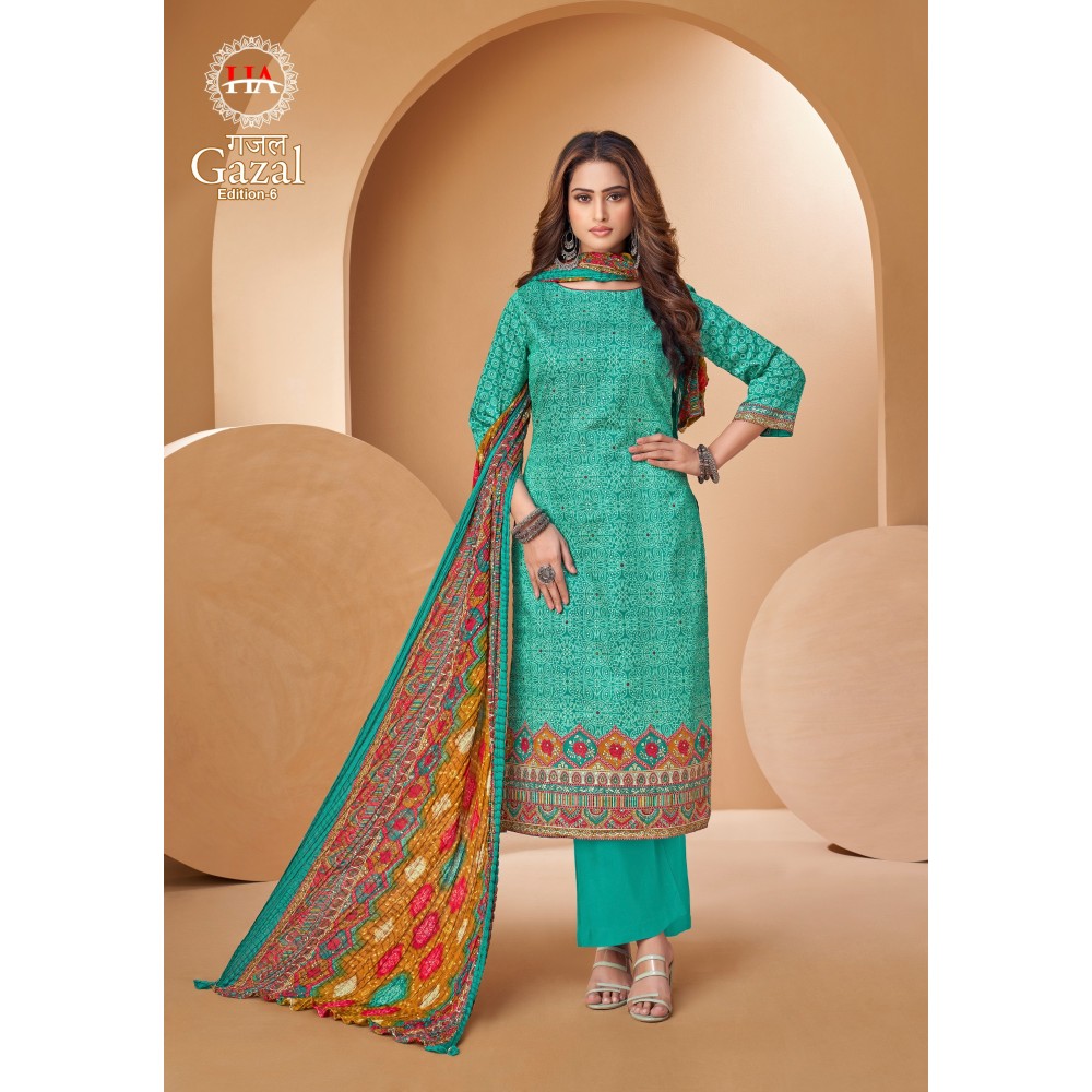 GAZAL 6 ALOK SUITS 